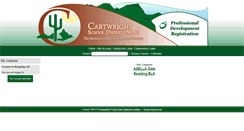 Desktop Screenshot of cartwright.gosignmeup.com